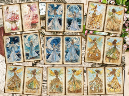 Fairies Journal Pages (P3) Enchanted Scrapbook - Wonders Artist