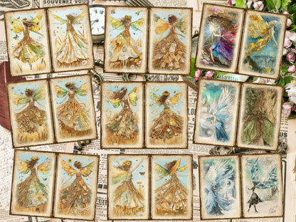 Fairies Journal Pages (P3) Enchanted Scrapbook - Wonders Artist