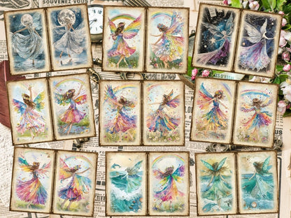 Fairies Journal Pages (P4) Enchanted Scrapbook - Wonders Artist
