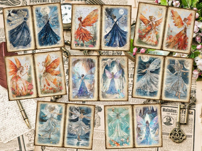 Fairies Journal Pages (P4) Enchanted Scrapbook - Wonders Artist