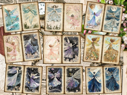 Fairies Journal Pages (P4) Enchanted Scrapbook - Wonders Artist