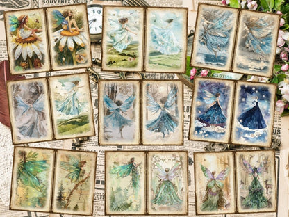 Fairies Journal Pages (P5) Enchanted Scrapbook - Wonders Artist