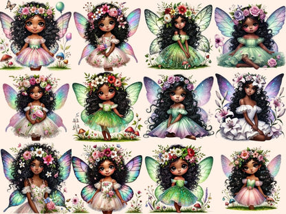 Fairies (P4) Clipart african fairy png - Wonders Artist