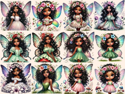 Fairies (P4) Clipart african fairy png - Wonders Artist