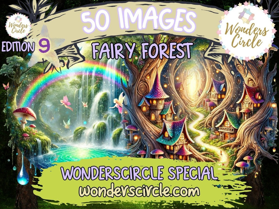 Fairy Forest Clipart (LIMITED EDITION)