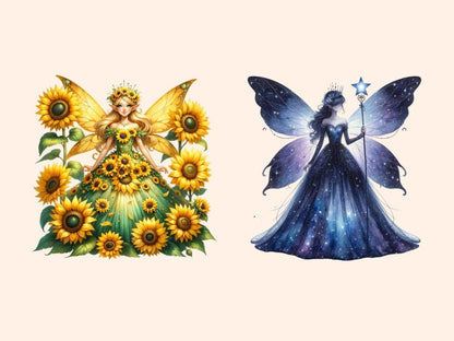 Fairy Princess Clipart Cute fairy art - Wonders Artist