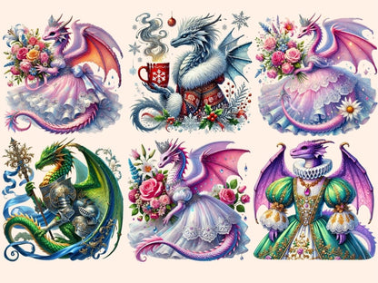Fairytale Dragons Clipart Dragon Fantasy Art - Wonders Artist