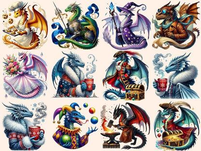 Fairytale Dragons Clipart Dragon Fantasy Art - Wonders Artist