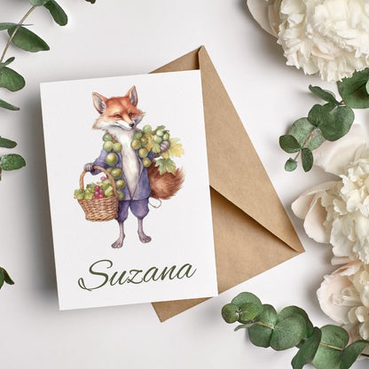 Fairytale Foxes Watercolor (Legacy) Clipart Animal clipart - Wonders Artist