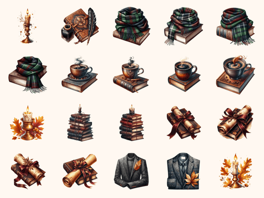 Fall Academia Clipart