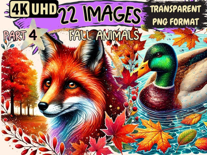 Fall Animals (P4) Clipart Animal Clipart - Wonders Artist