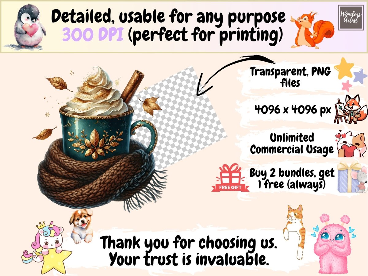 Fall Mugs Clipart autumn clipart autumn graphics autumn images - WondersArtist