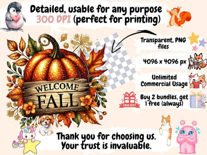 Fall Pumpkins Clipart Autumn Gourds - Wonders Artist