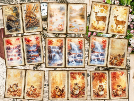 Fall Woodland Journal Pages (P1)