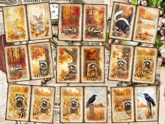 Fall Woodland Journal Pages (P3)