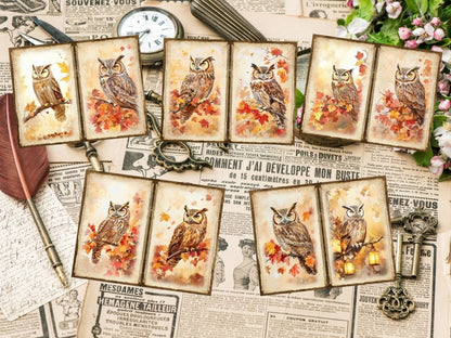 Fall Woodland Journal Pages (P4) Autumn Journal - Wonders Artist