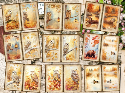 Fall Woodland Journal Pages (P4) Autumn Journal - Wonders Artist