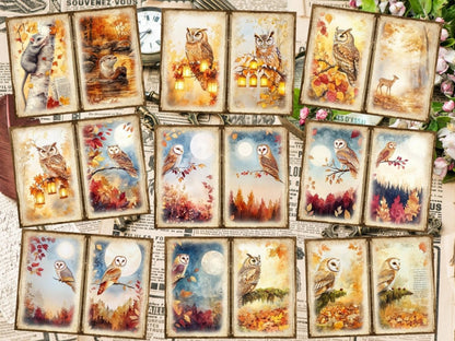 Fall Woodland Journal Pages (P4) Autumn Journal - Wonders Artist