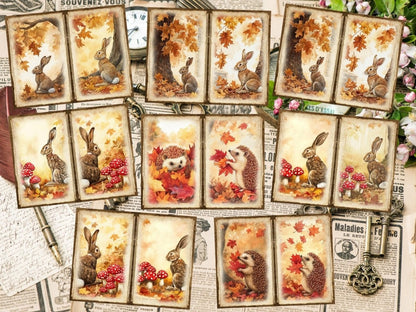 Fall Woodland Journal Pages (P5) Autumn Journal - Wonders Artist