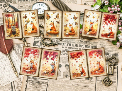 Fall Woodland Journal Pages (P6) Autumn Journal - Wonders Artist