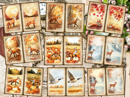 Fall Woodland Journal Pages (P6) Autumn Journal - Wonders Artist