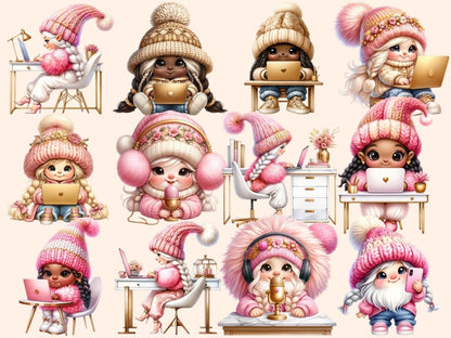 Fancy Gnomes Clipart babe boss clipart - Wonders Artist
