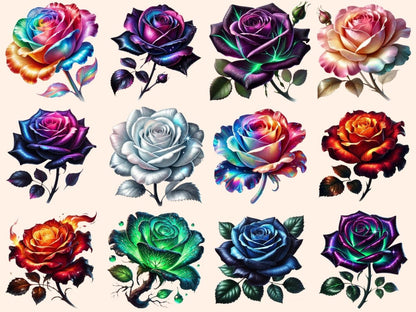Fantasy Roses Clipart Dreamy Rose Art - Wonders Artist