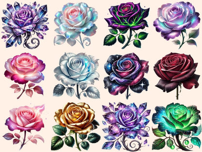 Fantasy Roses Clipart Dreamy Rose Art - Wonders Artist