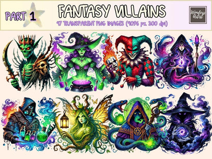 Fantasy Villains Clipart dark fantasy clipart dark magic png evil character png - WondersArtist