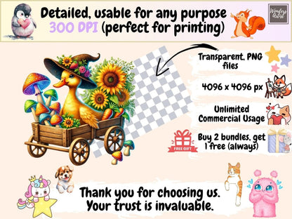 Farm Magic Clipart cottagecore farm png enchanted farm png fairy tale farm - WondersArtist