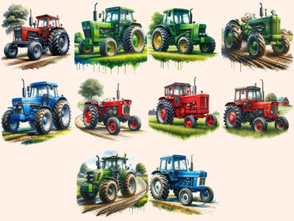 Farm Tractors Clipart countryside clipart - Wonders Artist