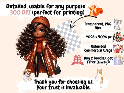 Fashion Girls Clipart african fashion art - Wonders Artist