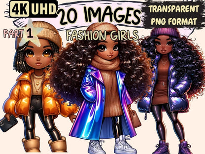 Fashion Girls Clipart african fashion art - Wonders Artist