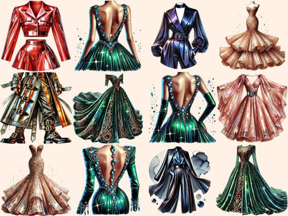 Fashion Haute Couture Clipart Couture Designs - Wonders Artist