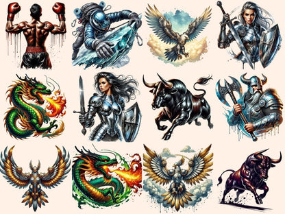 Fearless Clipart Bold Art PNG - Wonders Artist