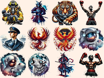 Fearless (P2) Clipart Bold Art PNG - Wonders Artist