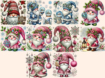 Festive Gnomes Clipart christmas gnome png - Wonders Artist