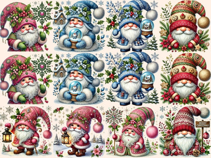 Festive Gnomes Clipart christmas gnome png - Wonders Artist