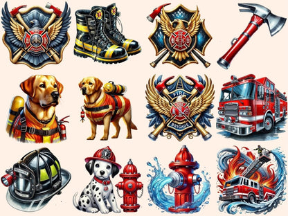 Fire Brigade Clipart Emergency Services - Wonders Artist