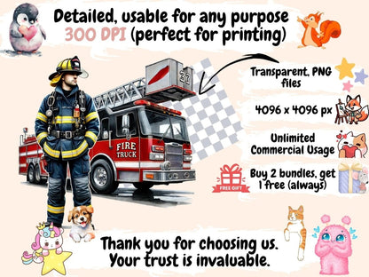 Firefighters Clipart emergency design - Wonders Artist