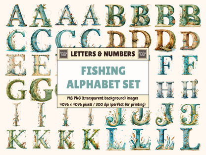 Fishing Alphabet & Numbers