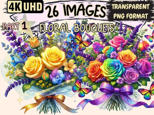 Floral Bouquets Clipart bouquet clipart - Wonders Artist