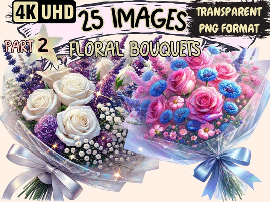 Floral Bouquets (P2) Clipart bouquet clipart - Wonders Artist