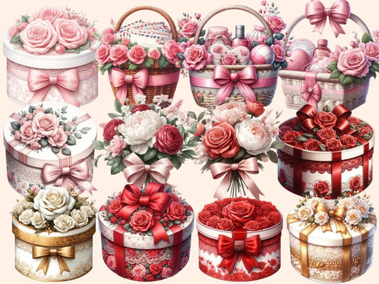 Blomster Gaver Clipart