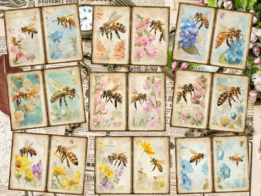 Floral Honeybees Journal Pages (P2)
