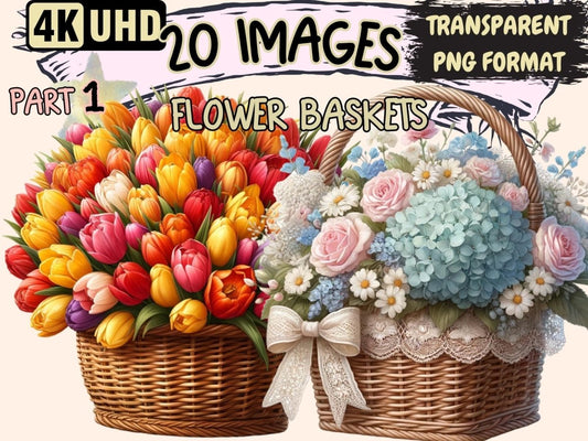 Flower Baskets Clipart basket clipart - Wonders Artist