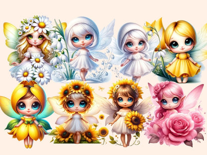 Flower Fairies Clipart beautiful fairy png - Wonders Artist