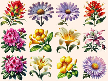Flowers Clipart Bloom Clipart - Wonders Artist