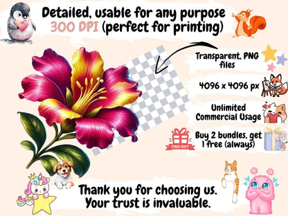 Flowers (P2) Clipart Bloom Clipart - Wonders Artist