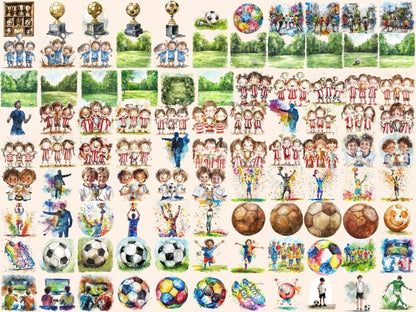 Football Watercolor Clipart football clipart - Wonders Artist